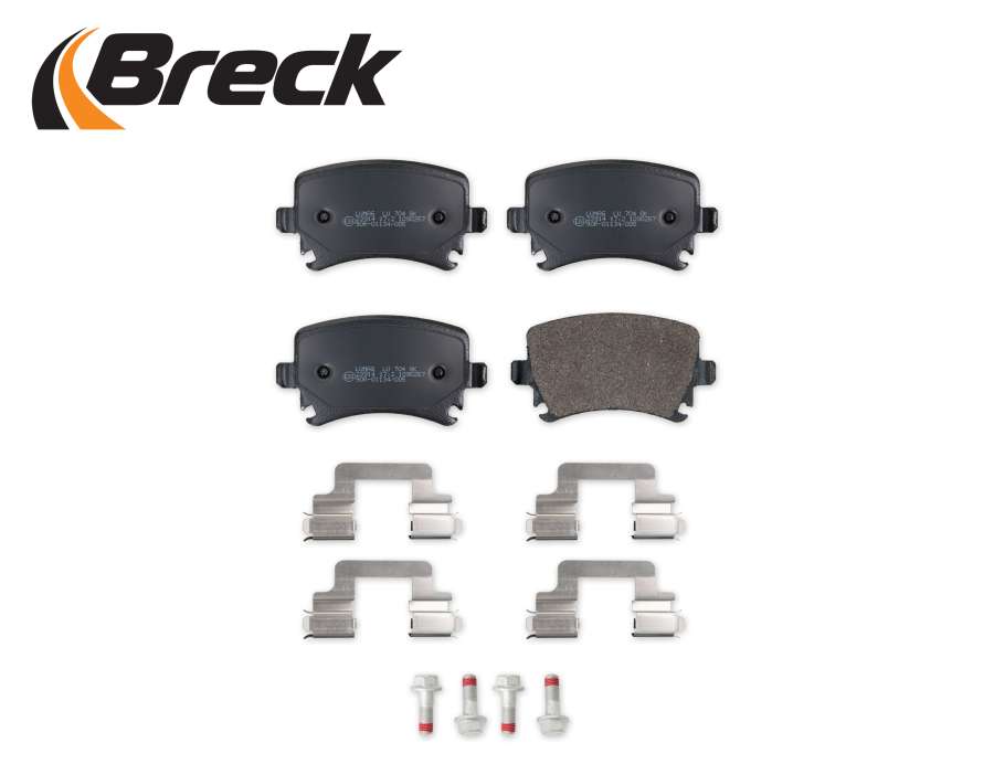 Breck 23914 00 704 10 — Zestaw klocków hamulcowych, hamulce tarczowe